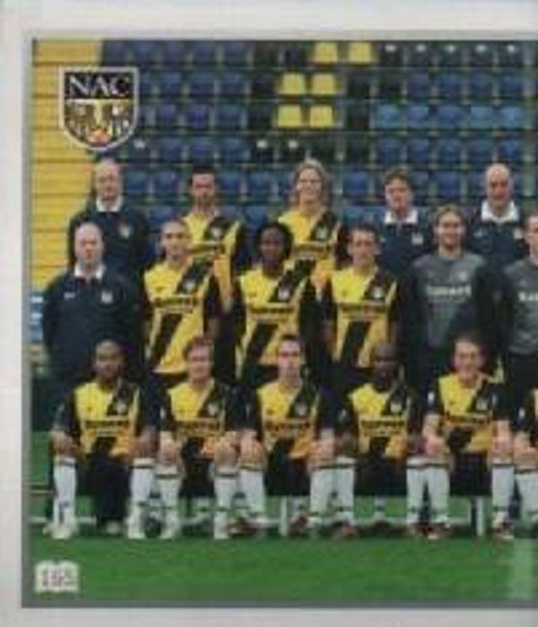 #165: Teamfoto puzzle links (NAC Breda) - AH Eredivisie 2010-2011