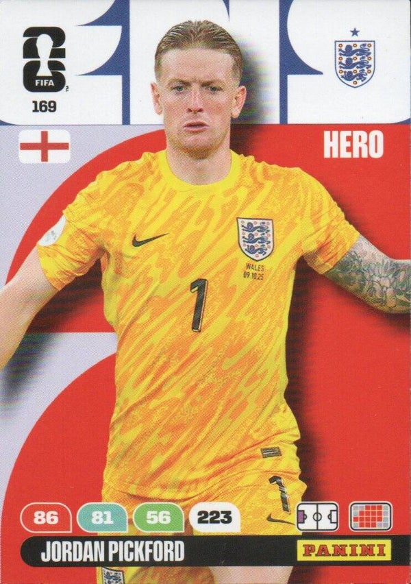 #169: Jordan Pickford (Engeland) - Panini FIFA World Cup 2026 Adrenalyn XL
