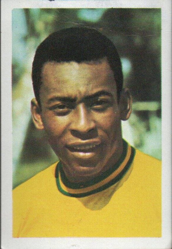 #171: Pelé (Brazilië) - FKS / Vanderhout - The Wonderful World of Soccerstars 1970/1971