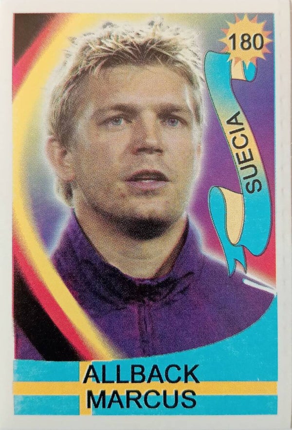 #180: Marcus Allback (Suecia / Zweden) - Reyauca Vive El Mundial 2006