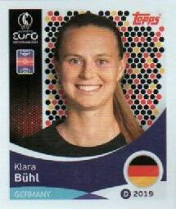 #182: Klara Bühl (Germany) - Topps UEFA Women's Euro Switzerland 2025