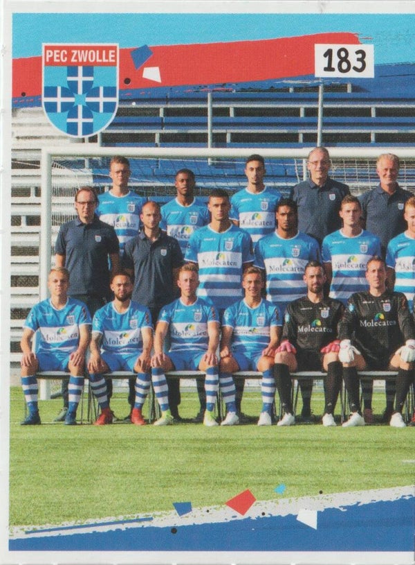 #183: Teamfoto PEC Zwolle (puzzel links)