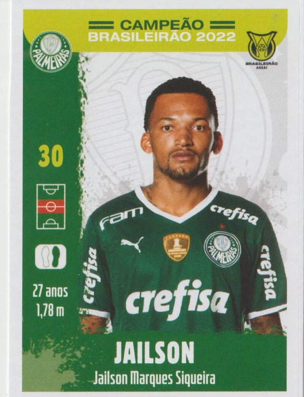 #18: Jailson - Panini Palmeiras Campeão Brasileirão 2022