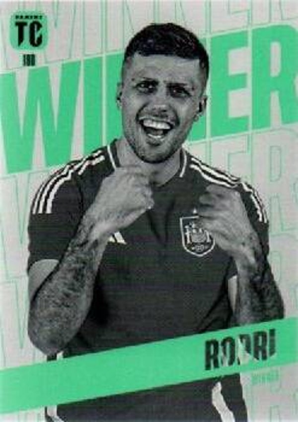 #198: Rodri (Spain) - Panini Top Class 2025