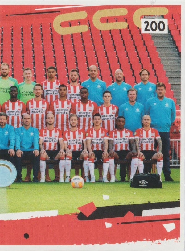 #200: Teamfoto PSV (puzzel rechts)