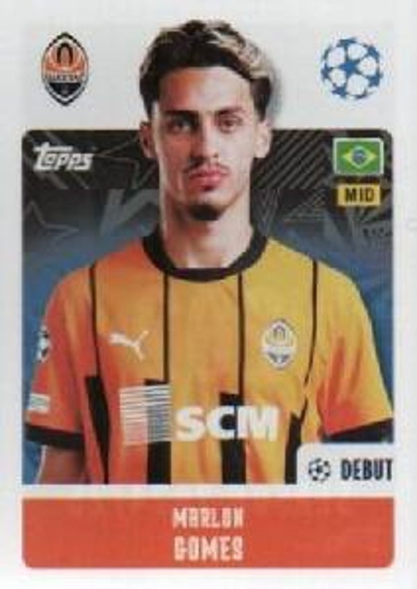 #202: Marlon Gomes (FC Shakhtar Donetsk) - Topps UEFA Champions League 2024/2025