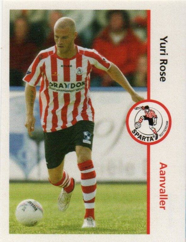 #218: Yuri Rose (Sparta Rotterdam) - PLUS Eredivisie 2006/2007