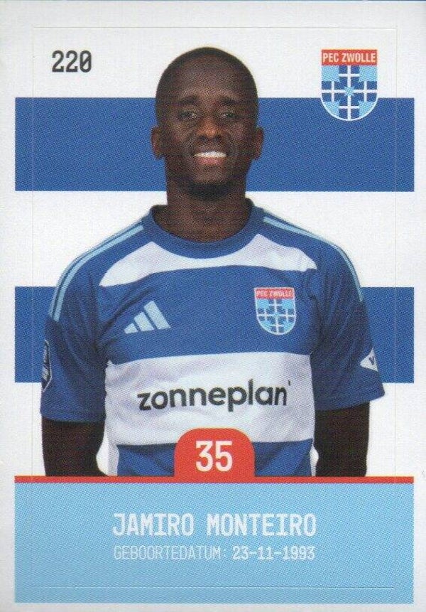 #220: Jamiro Monteiro (PEC Zwolle) - Plus Eredivisie 2025/2026