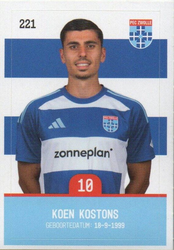 #221: Koen Kostons (PEC Zwolle) - Plus Eredivisie 2025/2026