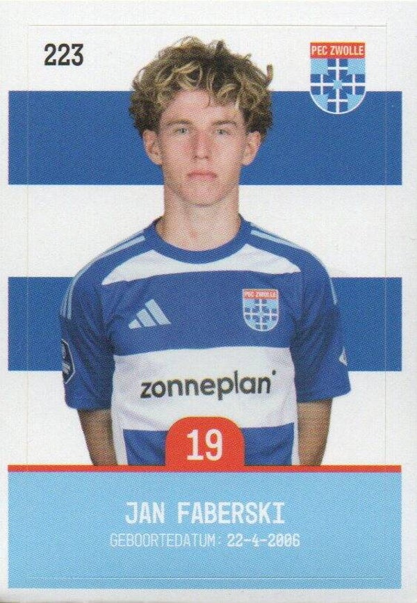 #223: Jan Faberski (PEC Zwolle) - Plus Eredivisie 2025/2026