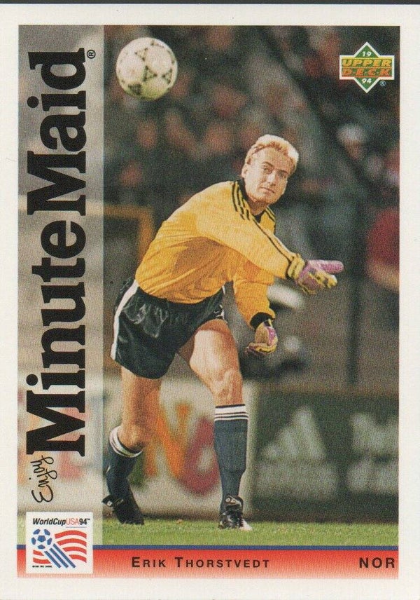 #23: Erik Thorstvedt (Noorwegen) - UpperDeck Minute Maid World Cup USA '94