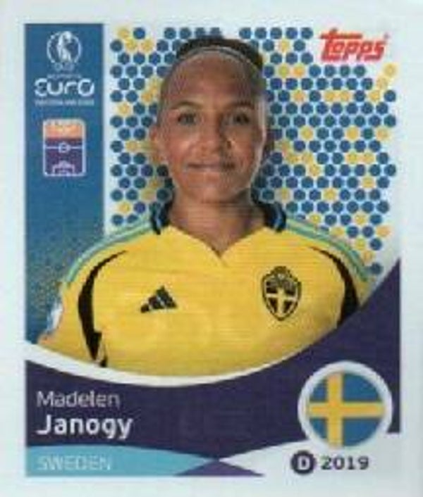 #233: Madelen Janogy (Sweden) - Topps UEFA Women's Euro Switzerland 2025