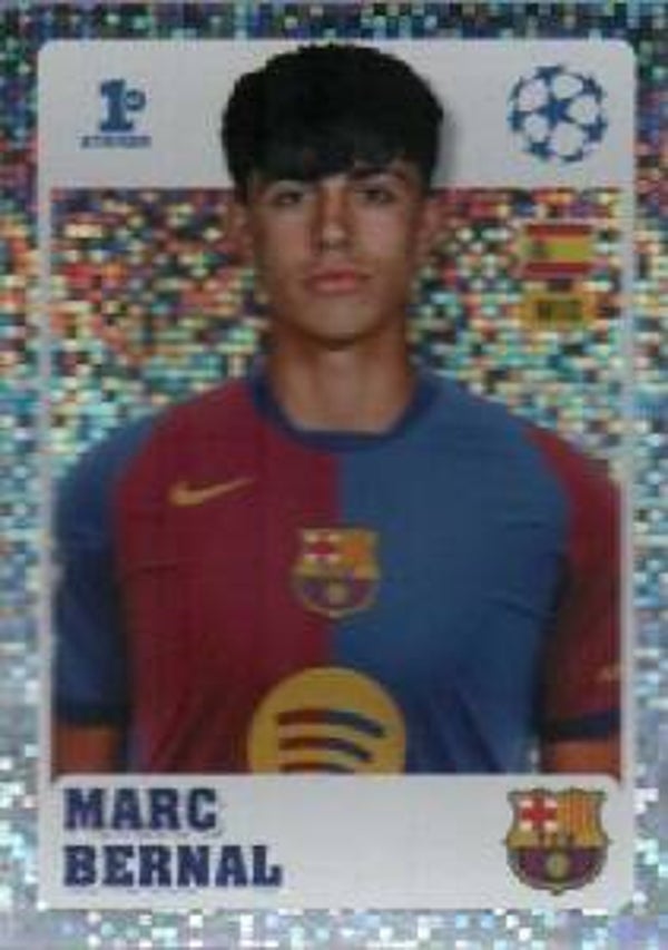 #238: Marc Bernal (FC Barcelona) ROOKIE - Topps UEFA Champions League 2024/2025