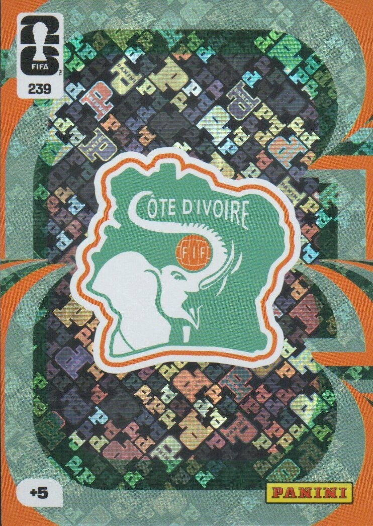 #239: Team Badge (Ivoorkust) - Panini FIFA World Cup 2026 Adrenalyn XL