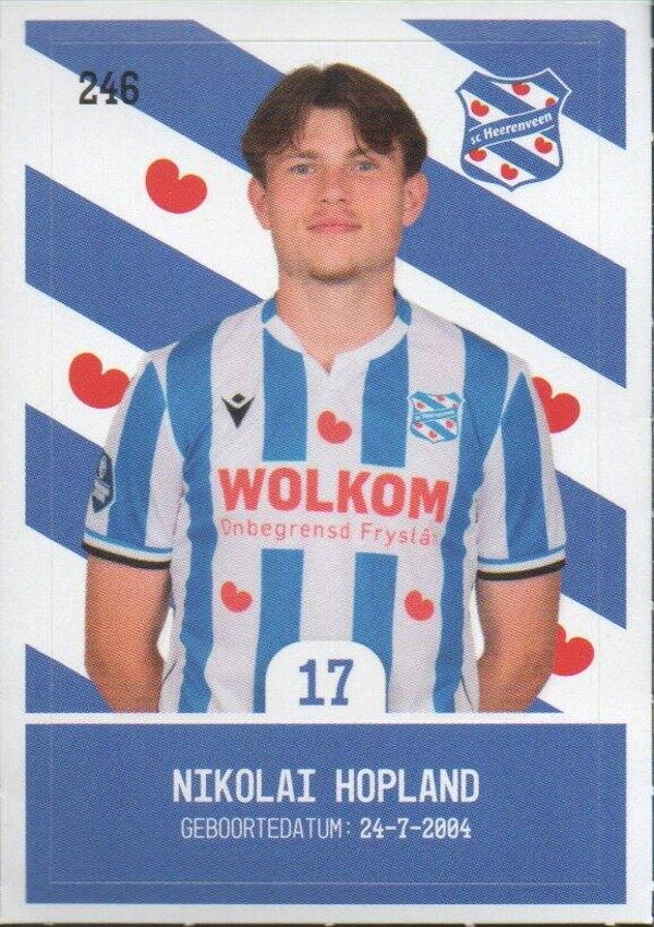 #246: Nikolai Hopland (SC Heerenveen) - Plus Eredivisie 2025/2026