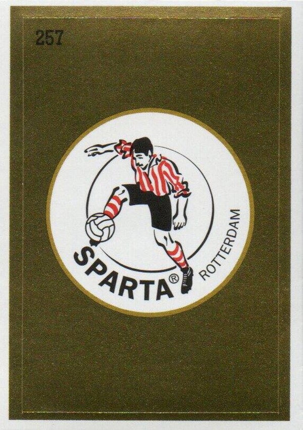 #257: Club Logo (Sparta Rotterdam) - Plus Eredivisie 2025/2026
