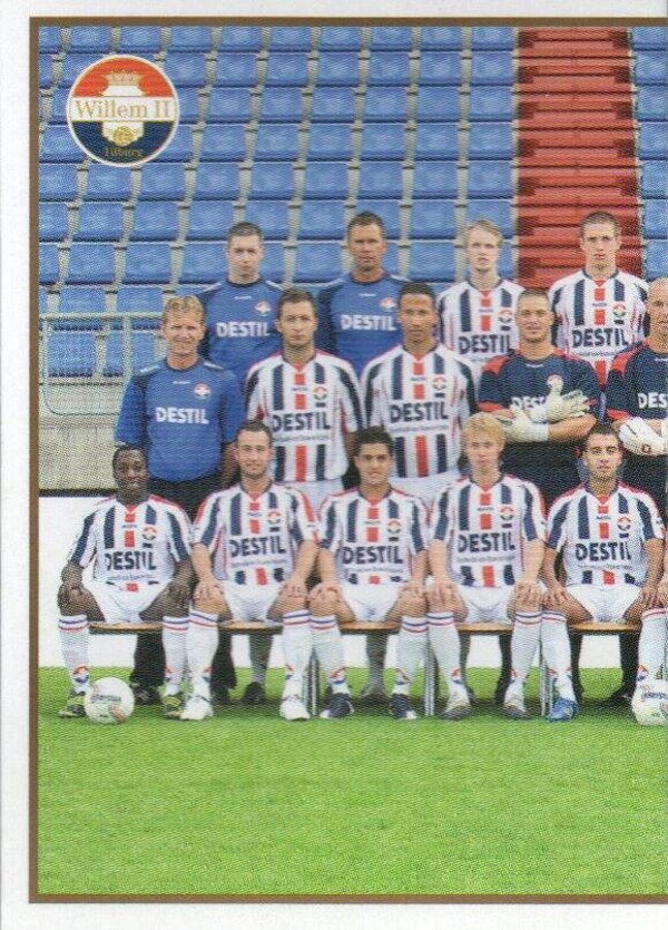 #257: Teamfoto Puzzle links (Willem II) - AH Eredivisie 2009-2010