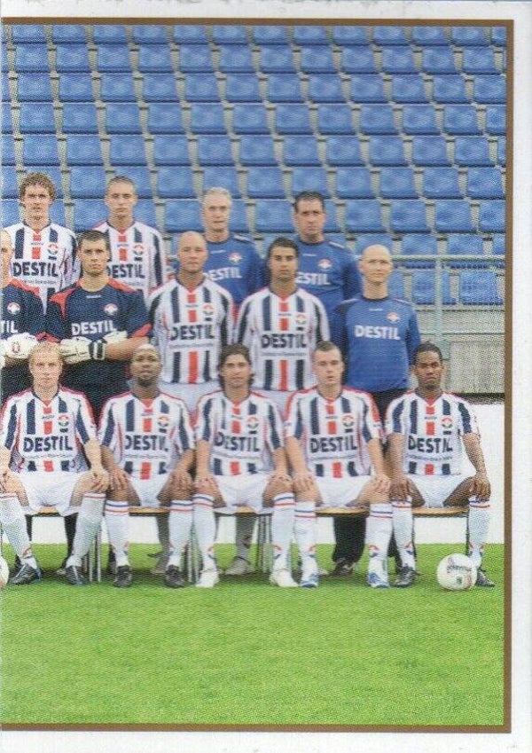 #258: Teamfoto Puzzle rechts (Willem II) - AH Eredivisie 2009-2010