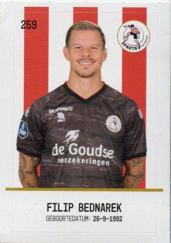 #259: Filip Bednarek (Sparta Rotterdam) - Plus Eredivisie 2025/2026