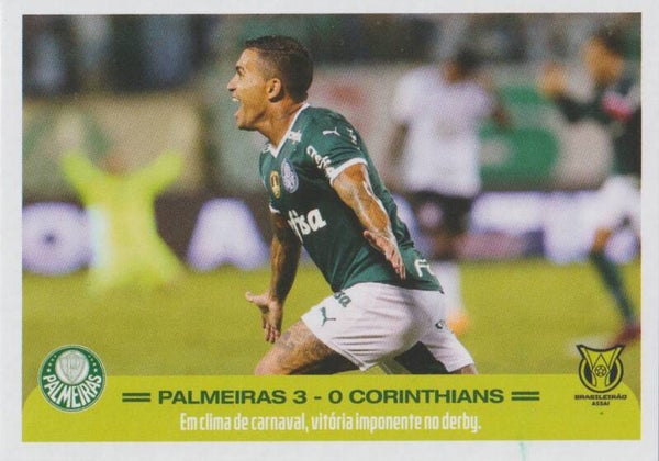#25: Spelmoment Palmeiras vs Corinthians (3-0) - Panini Palmeiras Campeão Brasileirão 2022