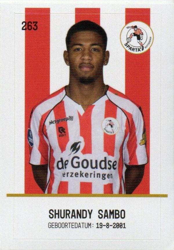 #263: Shurandy Sambo (Sparta Rotterdam) - Plus Eredivisie 2025/2026