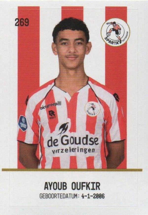 #269: Ayoub Oufkir (Sparta Rotterdam) - Plus Eredivisie 2025/2026