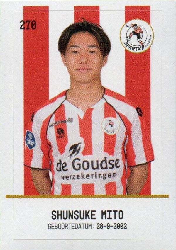 #270: Shunsuke Mito (Sparta Rotterdam) - Plus Eredivisie 2025/2026