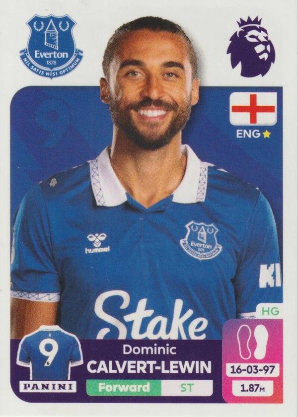 #272: Dominic Calvert-Lewin (Everton) - Panini Premier League 2024