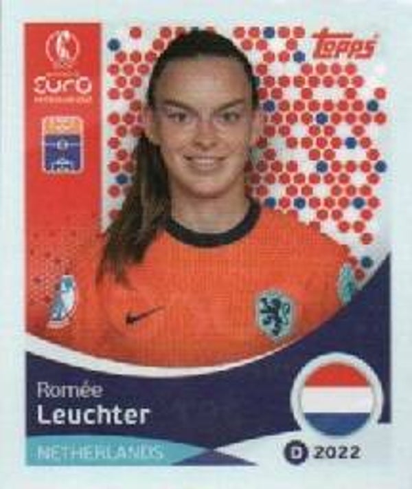 #297: Romée Leuchter (Netherlands) - Topps UEFA Women's Euro Switzerland 2025