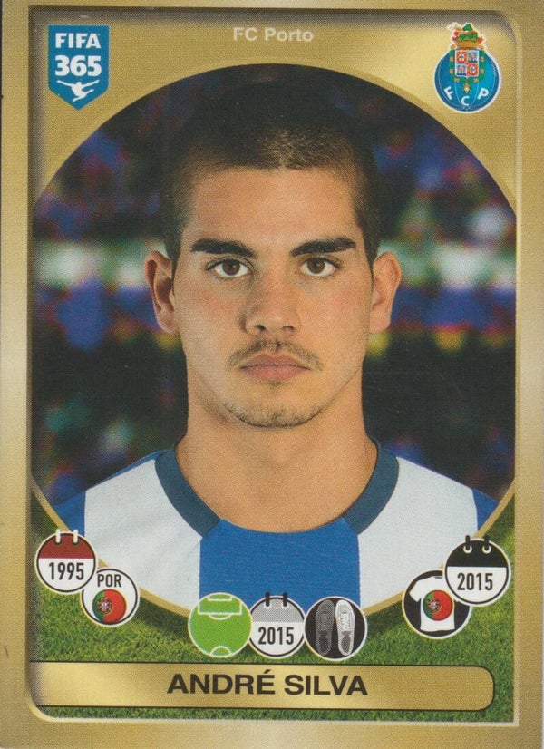 #29: André Silva (FC Porto) - Panini FIFA 365 - The Golden World of Football 2017 (2016-2017)
