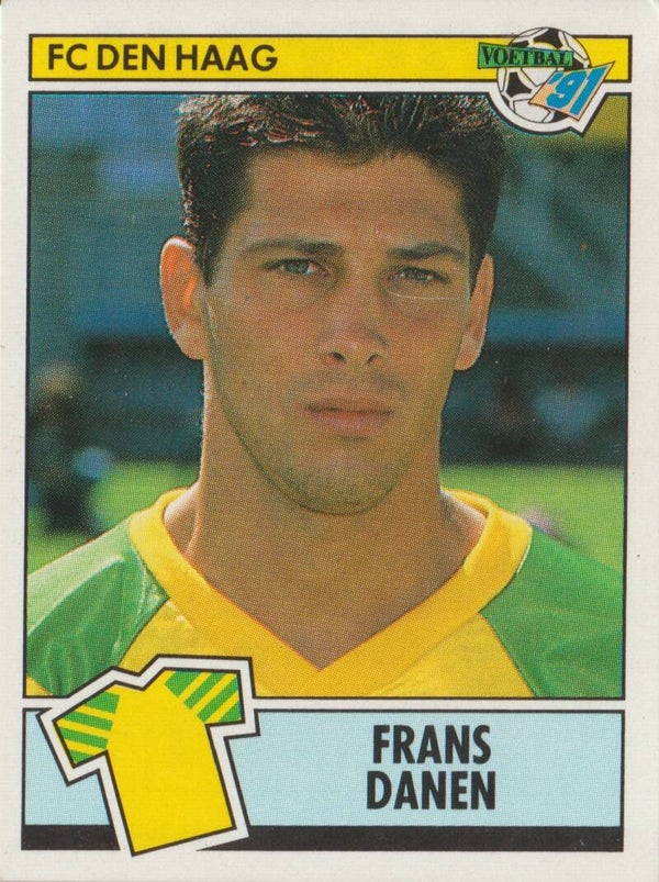 #29: Frans Danen (FC Den Haag) - Panini Voetbal 91