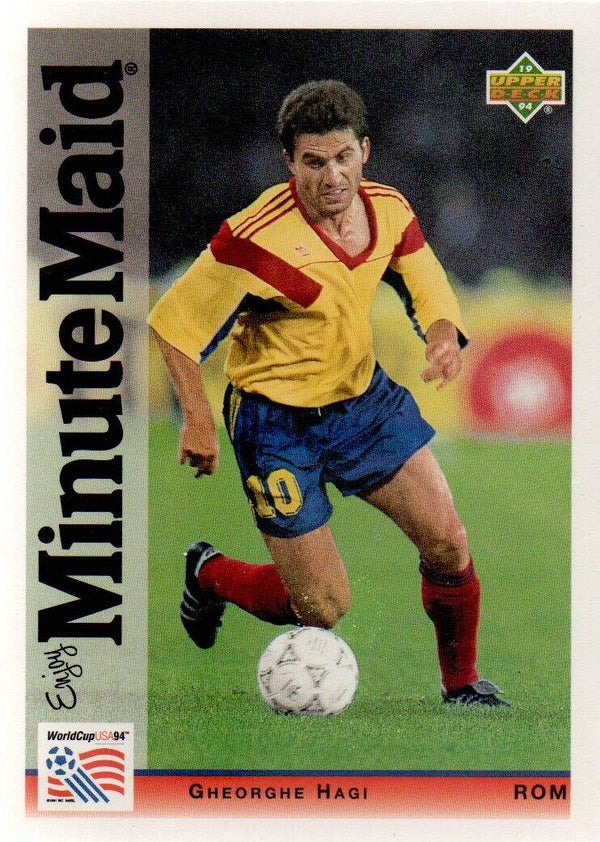 #3: Gheorghe Hagi (Roemenië) - UpperDeck Minute Maid World Cup USA '94
