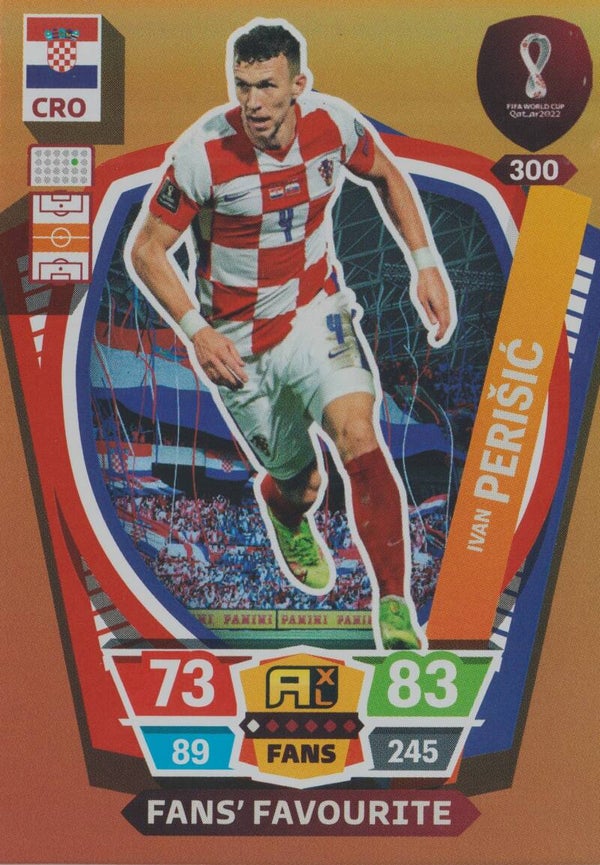 #300: Ivan Perišić (Croatia) - Panini Adrenalyn XL FIFA World Cup Qatar 2022