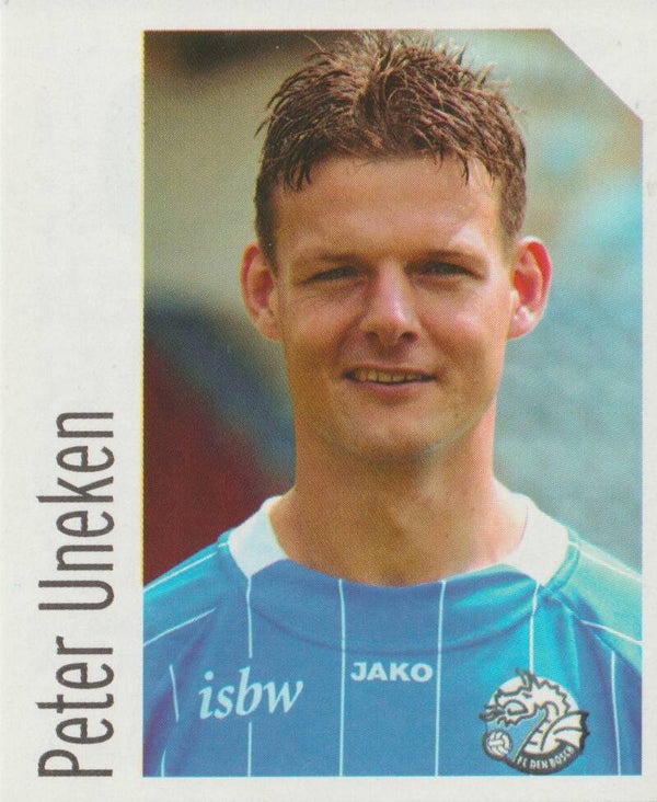 Panini Voetbal '05 - #300: Peter Uneken (FC Den Bosch)