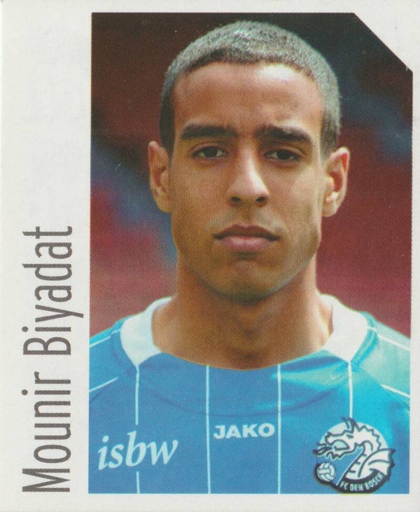 Panini Voetbal '05 - #307: Mounir Biyadat (FC Den Bosch)