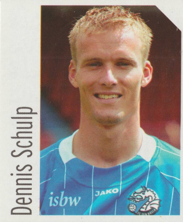 #311: Dennis Schulp (FC Den Bosch) - Panini Voetbal '05 (Eredivisie Nederland 2004/2005)