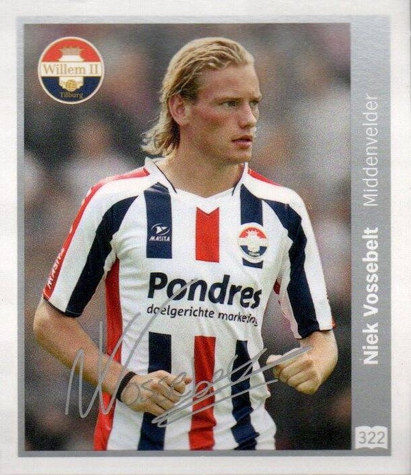 #322: Niek Vossebelt (Willem II) - AH Eredivisie 2010-2011
