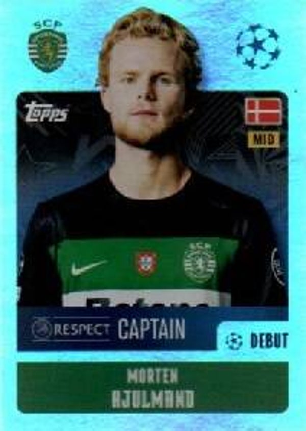 #356: Morten Hjulmand (Sporting CP) - Topps UEFA Champions League 2024/2025