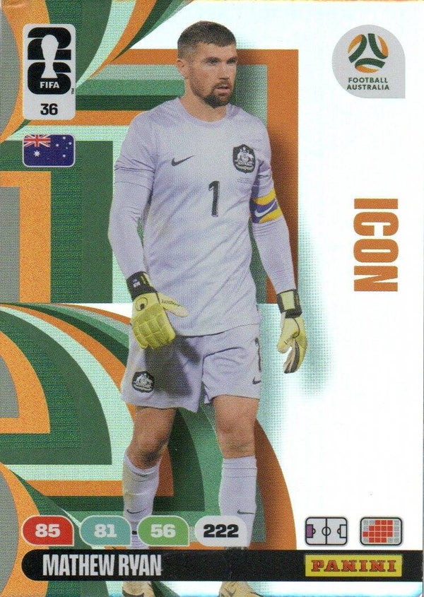 #36: Mathew Ryan (Australië) - Panini FIFA World Cup 2026 Adrenalyn XL