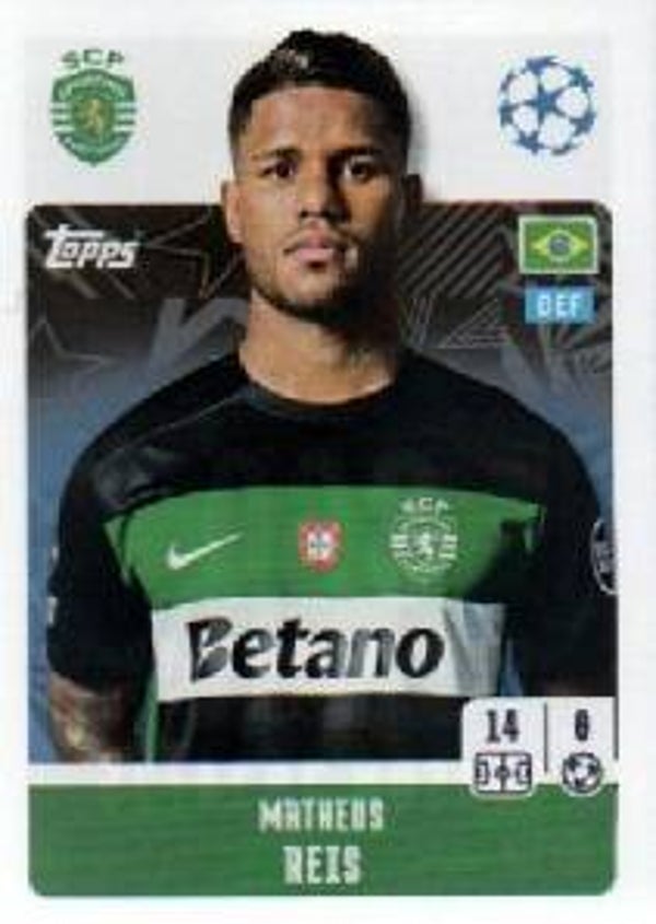 #360: Matheus Reis (Sporting CP) - Topps UEFA Champions League 2024/2025