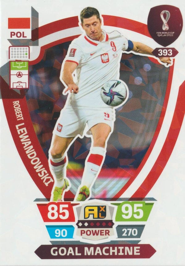 #393: Robert Lewandowski (Poland) - Panini Adrenalyn XL FIFA World Cup Qatar 2022