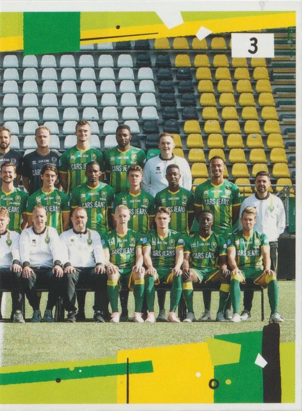 #3: Teamfoto (ADO Den Haag) puzzelstuk rechts