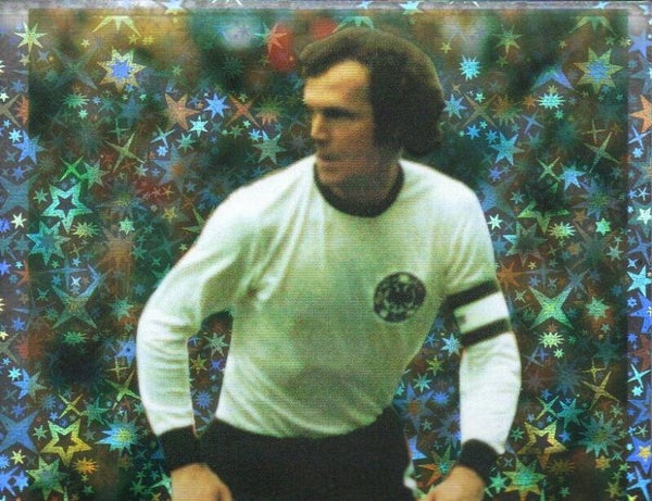 #4: Franz Beckenbauer (Duitsland 1974) - DS Sticker Collections World Cup France 98