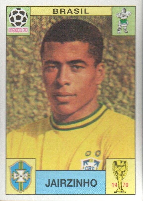 #41: Jaïrzinho (Brasil) - Panini Sonric's World Cup Story
