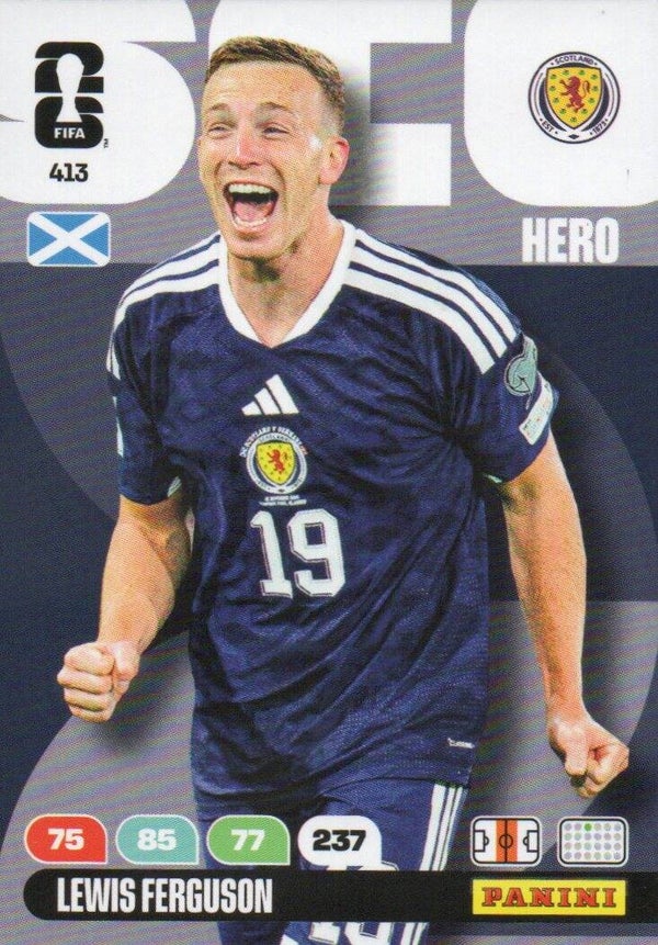 #413: Lewis Ferguson (Schotland) - Panini FIFA World Cup 2026 Adrenalyn XL