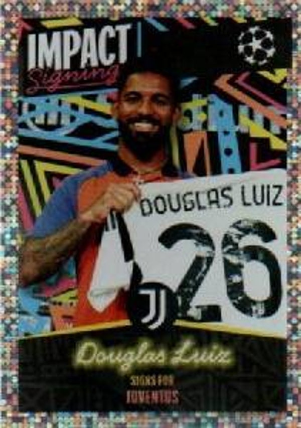 #415: Douglas Luiz signs for Juventus - Topps UEFA Champions League 2024/2025
