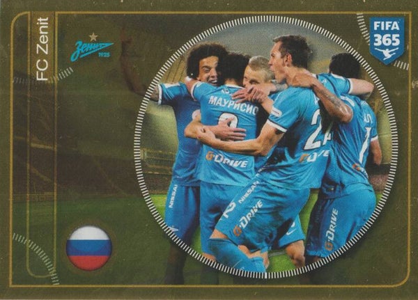 #426: Team (FC Zenit) - Panini FIFA 365 - The Golden World of Football 2017 (2016-2017)