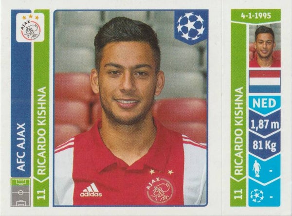 #468: Ricardo Kishna (AFC Ajax Amsterdam) ROOKIE, CL 2014/15 ROOKIE