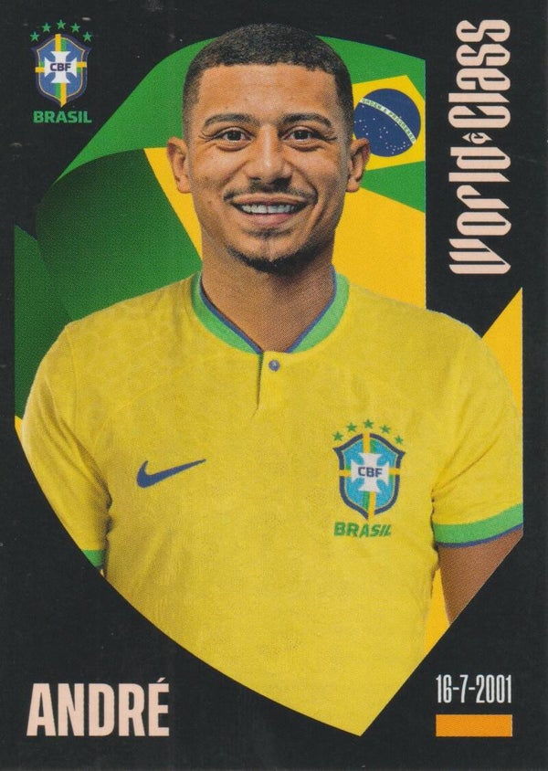 #47: André (Brazil) - Panini World Class 2024