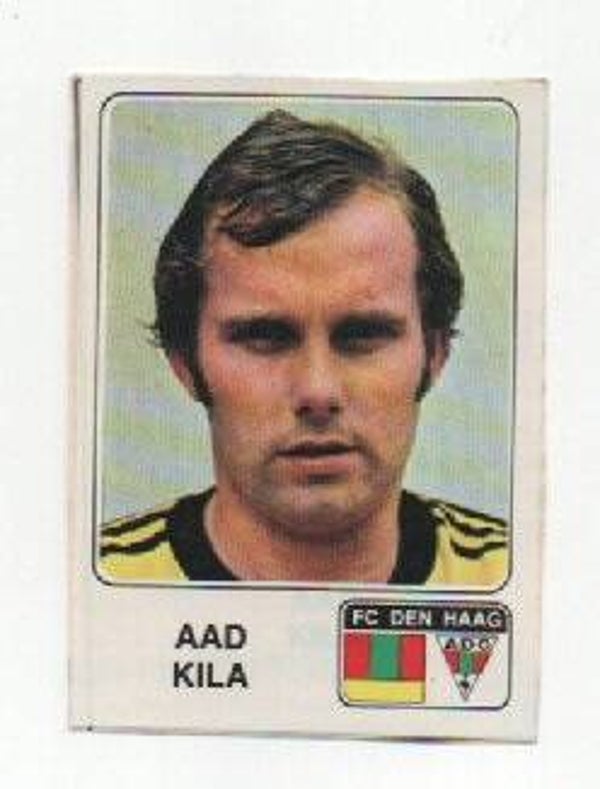 KNIPPLAATJE VAN #49: Aad Kila (FC Den Haag) - Panini Voetbal 79